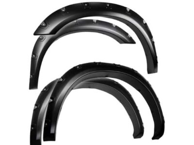Fender Flares is a  heavy duty, pocket style, smooth finish so they can be painted to match your vehicle colour or left in matt black finish. Complete installation kit included they mount with screws on the underside. These allow you to go to a zero offset wheel to give your vehicle a more aggressive look.
