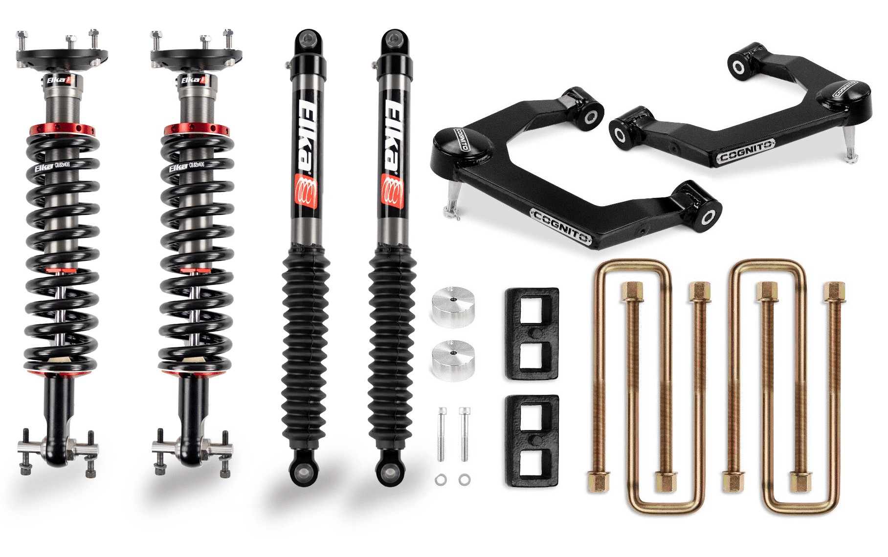 Silverado/Sierra 1500 2WD/4WD 3 Inch Performance Leveling Lift Kit With ...