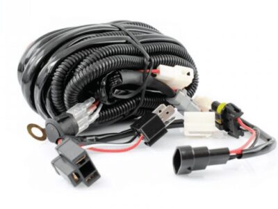 Universal Wiring Harness Kit for Driving Lights,Spot Lights and Light Bars compatible with GMC Sierra 2500