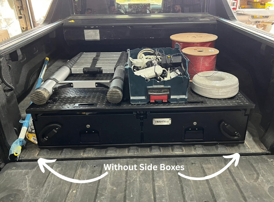 Without Side Boxes For Apache Double Drawer System