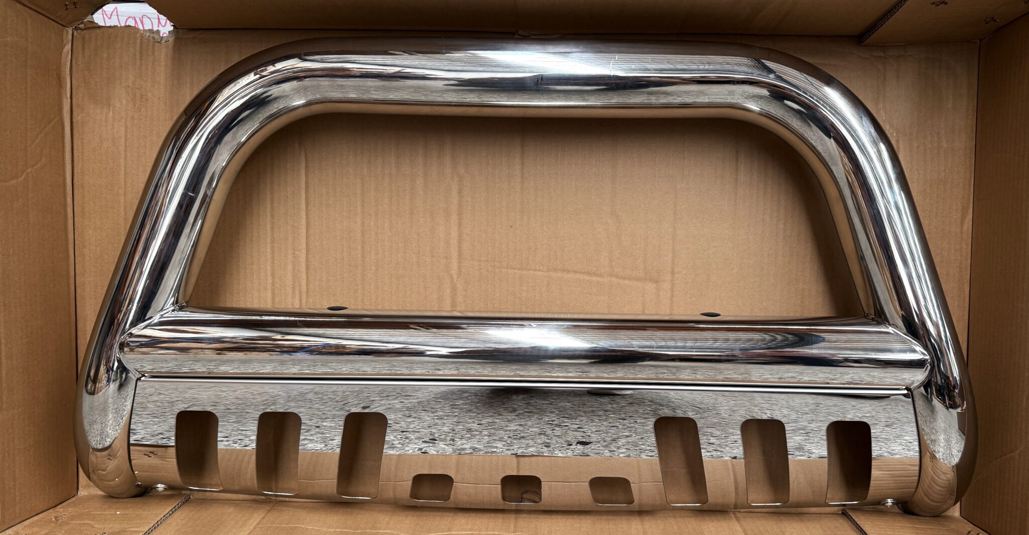 3" Stainless Steel Nudge Bar for Ram 1500 DS – Clearance Sale (Minor Bend) - Image 4