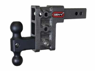 Gen-Y Hitch Mega Duty Drop Hitch 4500Kg 2" Receiver 5" Drop (3 Adjustable Positions) 50/70mm Versa Ball