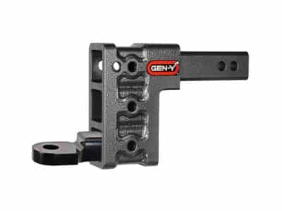 Gen-Y Hitch Mega Duty Drop Hitch 4500Kg 2" Receiver 5" Drop (3 Adjustable Positions) Australian Tongue (DO45)